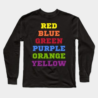 Colour Changing Long Sleeve T-Shirt